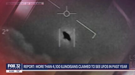 Chicago area residents report UFO sightings earlier this month – TheTruthBehind